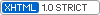 Valid XHTML 1.0 Strict